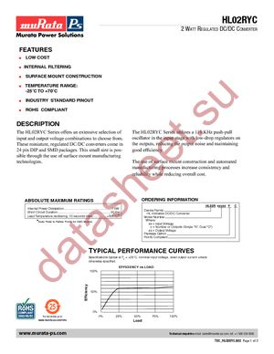 HL02R12S12YC datasheet  